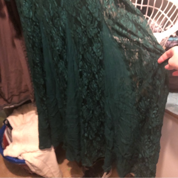 1990s More Jazz Lace Flare Out Dress- 810 $50 or $45 w/offer - Picture 6 of 11